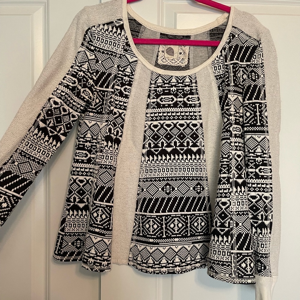 Boho anthropology sweater